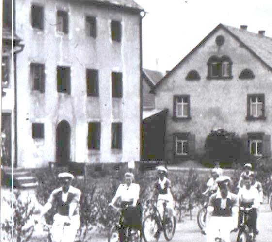 Synagogengebäude Sötern kurz nach Kriegsende