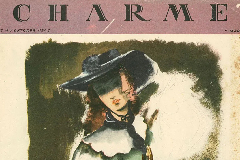 Foto Titelseite der Zeitschrift "Charme" - titelbild der Tour "Historische Frauenorte"